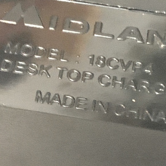 Midland Desk Top Walkie Talkie Double Charger - Picture 3 of 4